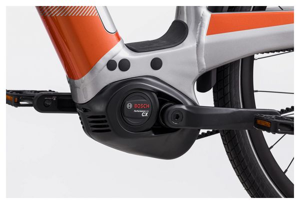 Cannondale Mavaro Neo 1 Enviolo Bicicleta urbana eléctrica continua 625 Wh 700 mm Gris Cinturón