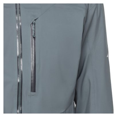 Assos x Mammut Hs Hooded Grey Waterproof Jacket