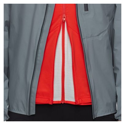 Assos x Mammut Hs Hooded Grey Waterproof Jacket
