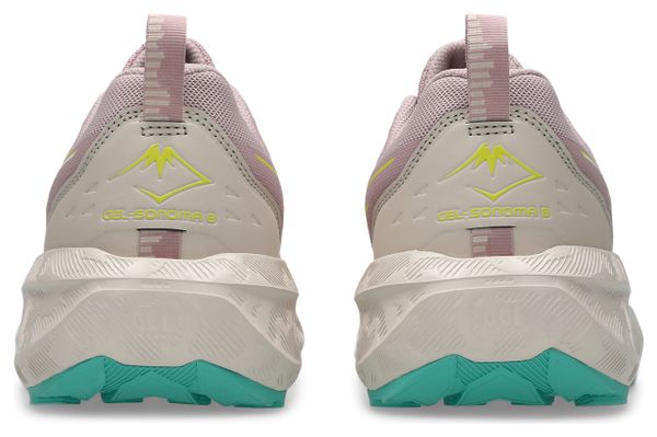 Zapatillas trail Asics Gel-Sonoma 8 Rosa/Verde, Mujer