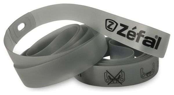 Zefal Soft 700 mm/28'' 18mm Rim Tape (2 Pieces) Grey