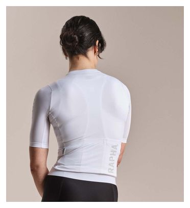 Rapha Pro Team Training III Women's Short-Sleeve Jersey - White/Silver