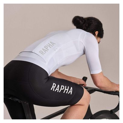 Rapha Pro Team Training III Women's Short-Sleeve Jersey - White/Silver