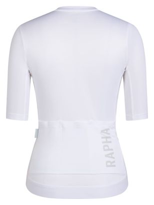 Rapha Pro Team Training III Women's Short-Sleeve Jersey - White/Silver