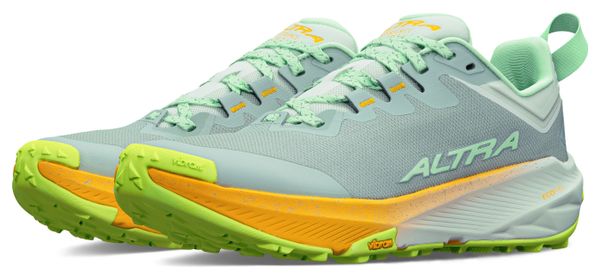 Zapatillas Trail Altra Experience Wild 3+ Verde/Naranja Mujer