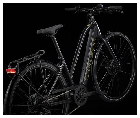 Trek FX+ 2 Shimano Altus 9V 250 Wh 700 mm Nero  Bicicletta elettrica da città