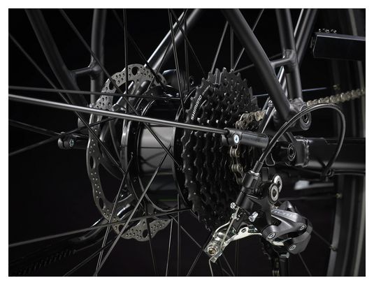 Trek FX+ 2 Shimano Altus 9V 250 Wh 700 mm Nero  Bicicletta elettrica da città