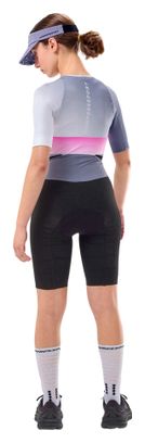 Traje triatlón Compressport Stream malva para mujer