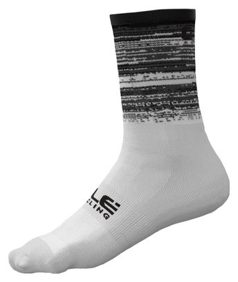 Alé Q-Skin Scanner Unisex Socks White/Black