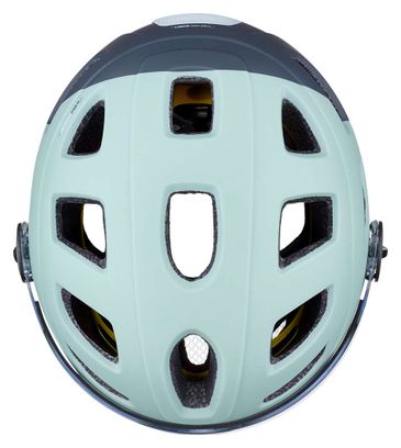 Urban Helmet Cairn Quartz Visor Led Usb Mips Light Green