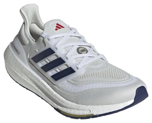 Chaussures de Running adidas Performance Ultraboost Light Blanc Bleu