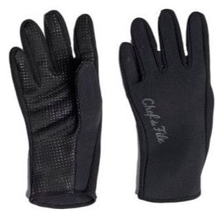 Gants Hiver Noir Chef de File