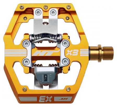 Pedales automáticosHT ComponentsX3T Naranja