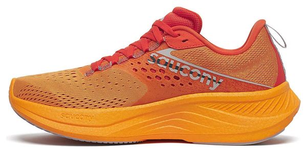 Zapatillas Saucony Running Ride 17 Naranja Mujer