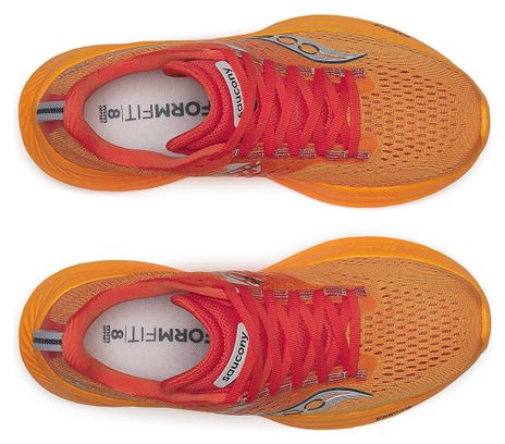 Zapatillas Saucony Running Ride 17 Naranja Mujer