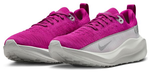 Nike ReactX Infinity Run 4 Premium Violet Argent Femme