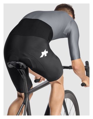 Mono de ciclismo Assos Equipe RS Le Houdini S11 Negro/Plata para hombre