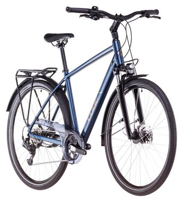 VTC Cube Touring One Shimano Essa 8V 700 mm Bleu Deepsea 2025