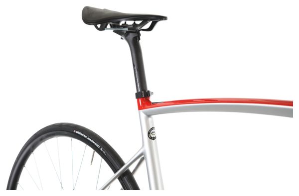 Ridley Fenix SL Disc Bicicleta de carretera Shimano Ultegra 11S 700 mm Plata Roja