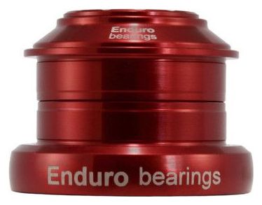 Jeu de direction Enduro Bearings Headset-Zero Stack SS-Red