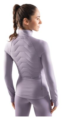 Veste fitness isolante légère femme Empower Pourpre
