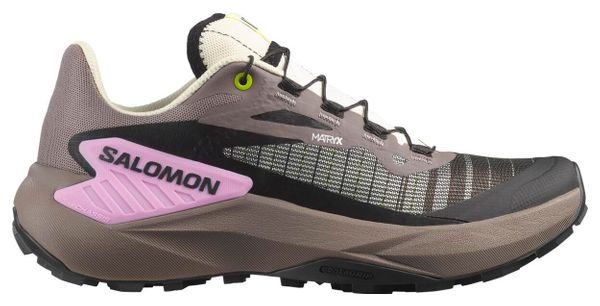 Chaussures Trail Salomon Genesis Marron/Rose Femme