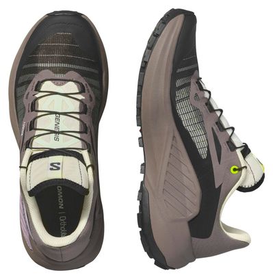 Chaussures Trail Salomon Genesis Marron/Rose Femme