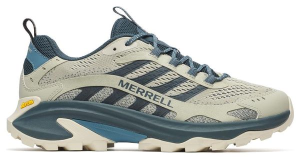 Merrell Moab Speed Beige/Blue Hiking Shoes
