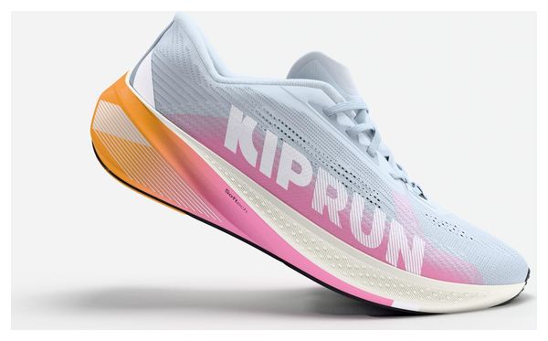 Kiprun Kipcore Premium hardloopschoenen blauw/roze voor dames