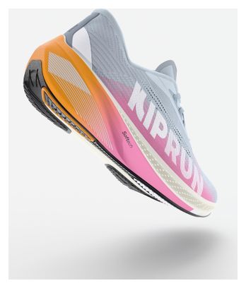 Kiprun Kipcore Premium hardloopschoenen blauw/roze voor dames