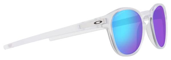 Oakley Latch Matte Clear Prizm Sapphire Polarized / Ref: OO9265-6553