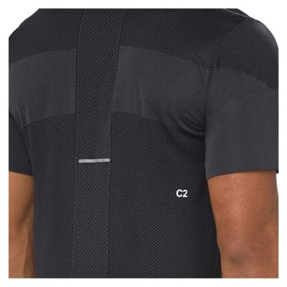 Maillot Manches Courtes Asics Cool Seamless Gris