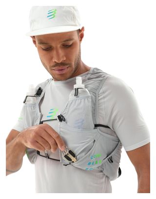 Zaino idratante Compressport Ultrun Evo 10 Pack Grigio/Blu Unisex