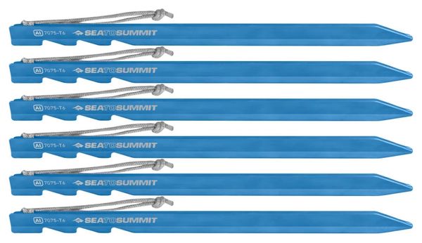 6 Sea To Summit TriPoint Tentharingen Blauw