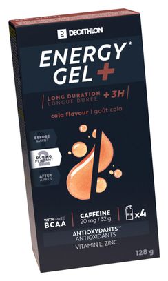 4 Gels énergétiques Aptonia Longues Distances Cola 32g