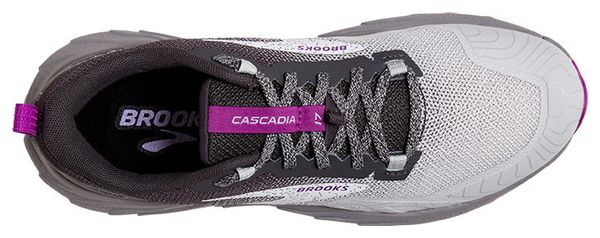 Brooks Cascadia 17 Trailrunning-Schuh Grau Violett Damen
