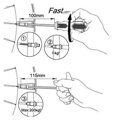 ICE TOOLZ 12C5 5.5mm spoke tool