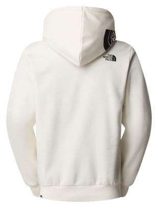 The North Face Hood Logo Sweatshirt White