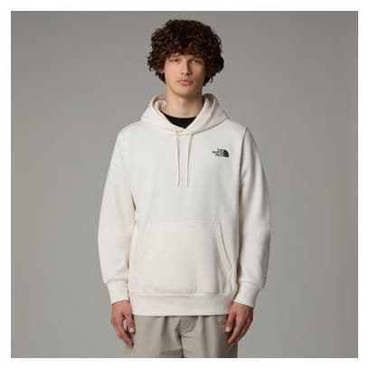 The North Face Hood Logo Sweatshirt White