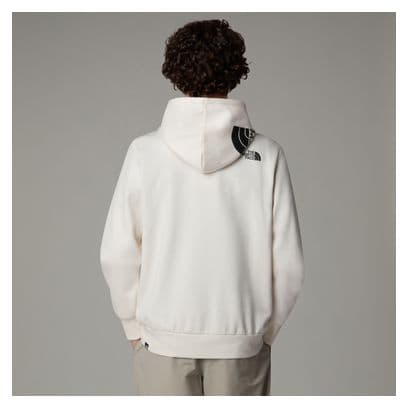 The North Face Hood Logo Sweatshirt White