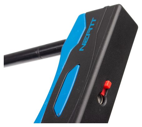 Neatt U Lock 166 x 320 With Cable D10 x 1400 mm Black Blue + Support