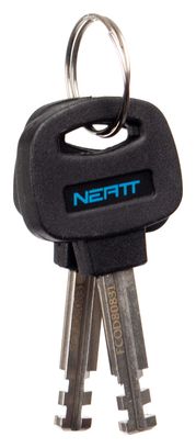 Neatt U Lock 166 x 320 With Cable D10 x 1400 mm Black Blue + Support
