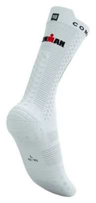 Compressport Pro Racing V4.0 Calze da ciclismo Ironman 2025 Bianco Sunset