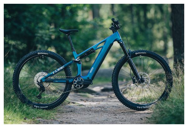 Cube Stereo Hybrid One44 HPC SLX 800 Electric Full Suspension MTB Shimano Deore XT 12S 800 Wh 29'' Nebula Blue 2026