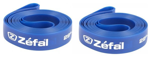 Zefal Soft 29'' 20mm Rim Tape (2 Pieces) Blue