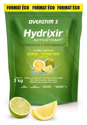 Bebida Energética Overstims Hydrixir Antioxidante Limón - Lima 3Kg