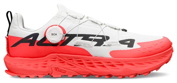 Chaussures Trail Altra Timp 5 BOA Blanc/Rouge Homme
