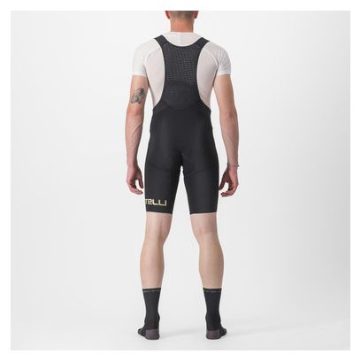 Castelli Premio Black Short Limited Edition Black/Yellow