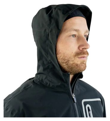 Chaqueta de trail impermeable OXSITIS Origin Stratus Negra