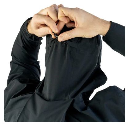 Chaqueta de trail impermeable OXSITIS Origin Stratus Negra